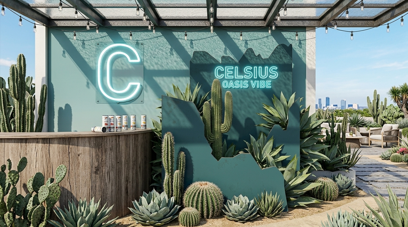Celsius Live Fit — Render: Rooftop Bar