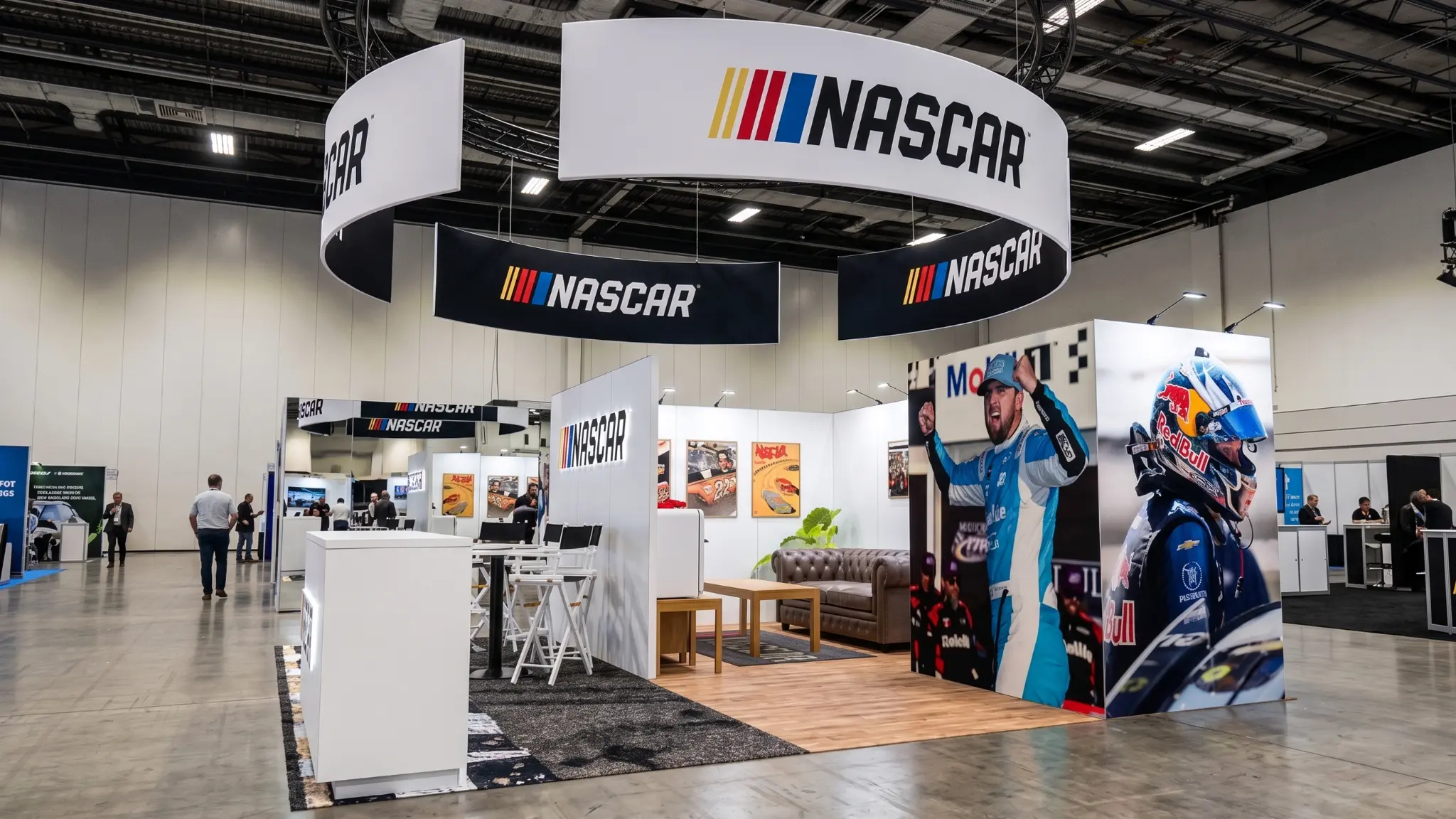 NASCAR — Wide Booth View, Show Floor