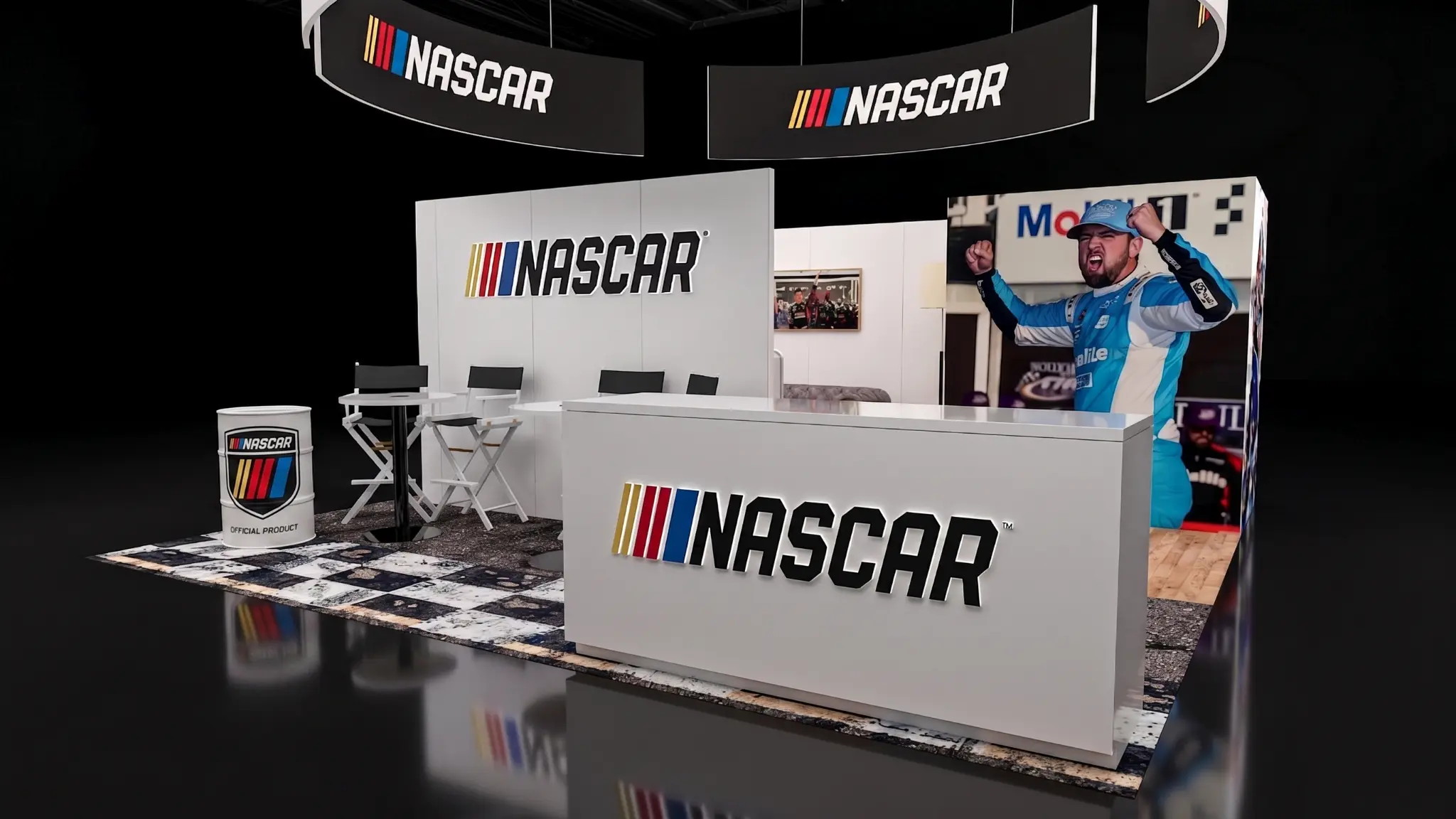 NASCAR — Full Booth Exterior, Licensing Expo 2026
