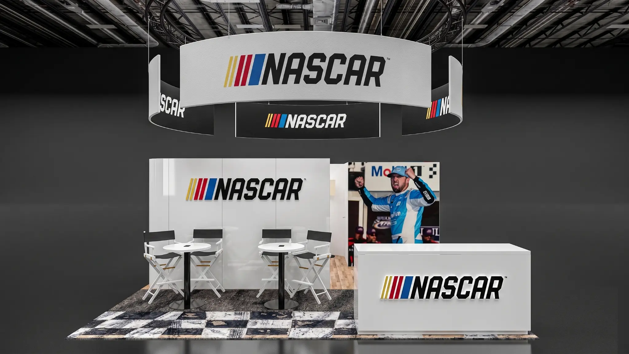NASCAR — Front Elevation Render